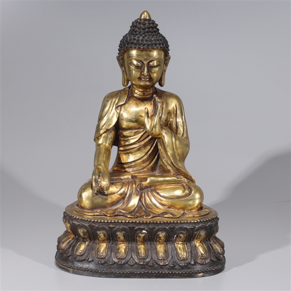 Large Chinese gilt bronze figure 2ac470