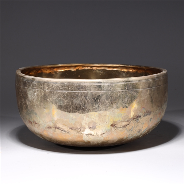 Antique Indian gilt metal bowl 2ac4e5