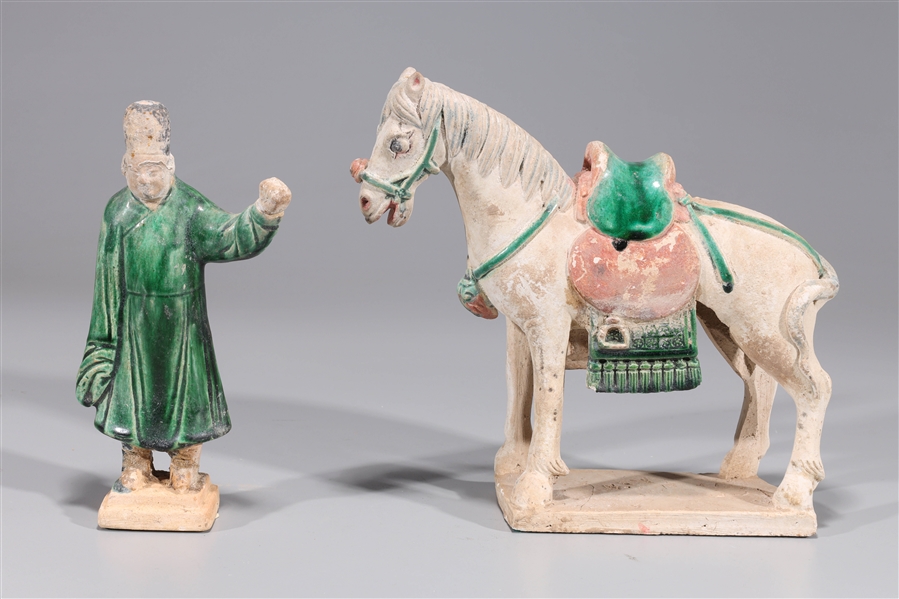 Chinese ceramic Ming dynasty horse