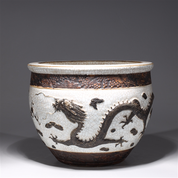 Chinese crackle glazed bowl with 2ac4e9