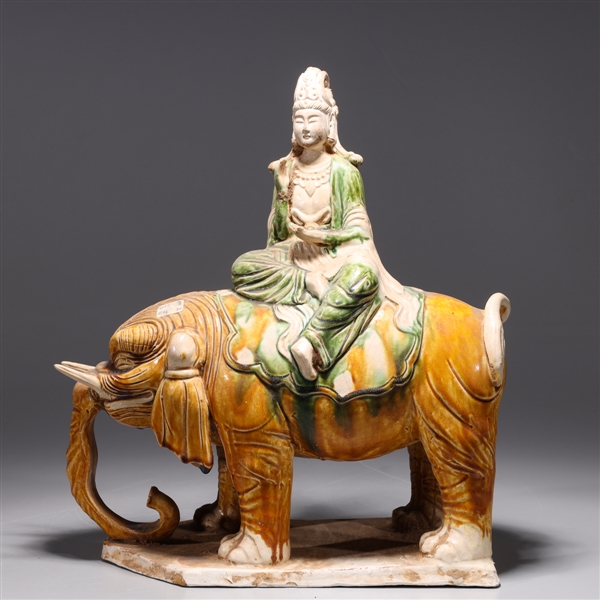 Chinese sancai glazed ceramic statue 2ac4f4