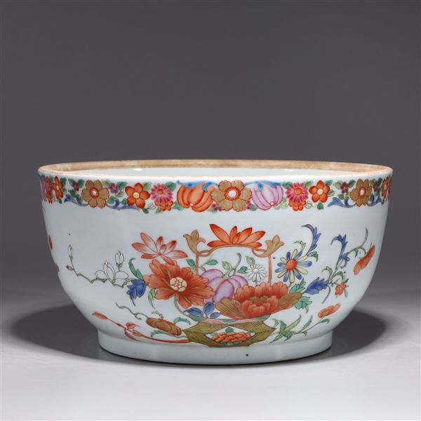 Chinese famille rose enameled porcelain