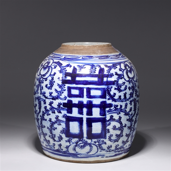 Chinese blue and white Double 2ac542