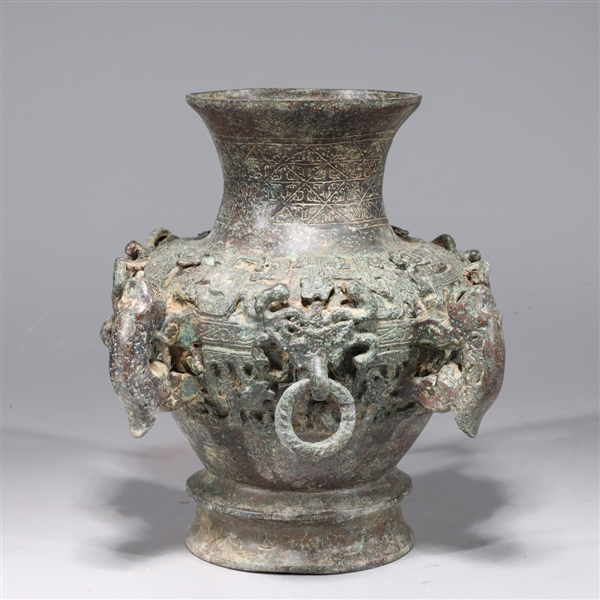 Chinese intricate bronze archaistic 2ac552