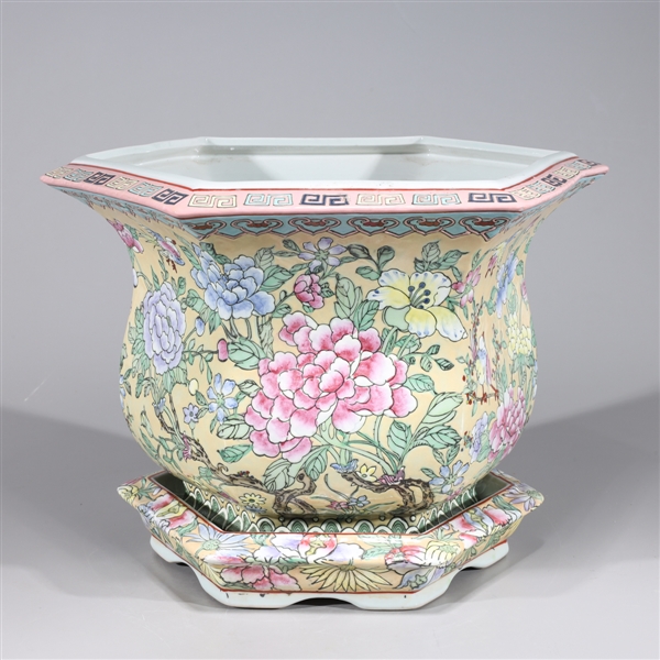 Chinese famille rose enameled porcelain