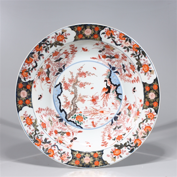 Chinese Imari style porcelain charger 2ac60e