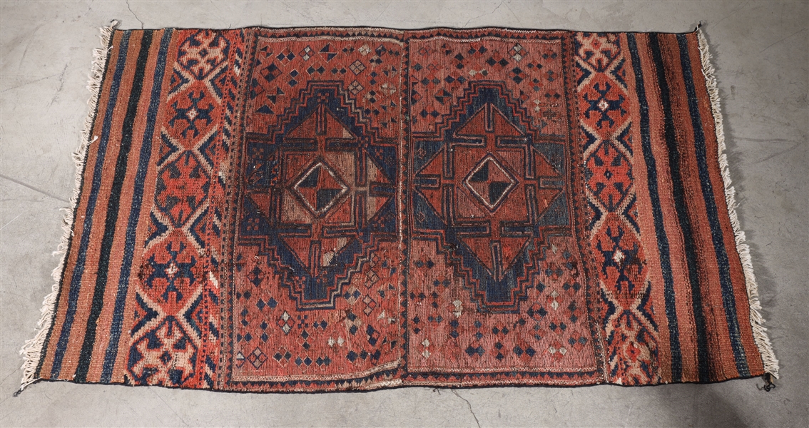 Hand made Afghan wool saddle blanket  2ac6b1