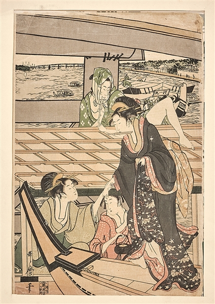 Two Japanese woodblock prints by 2af0c5