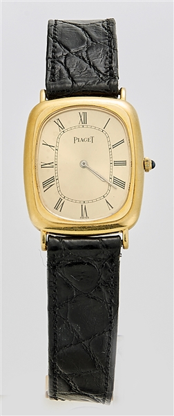 Piaget wristwatch; 14k yellow gold;