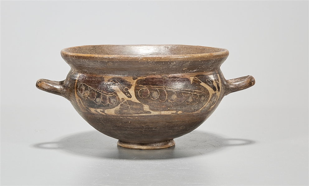 Etrusco Corinthian handled bowl 2af11d