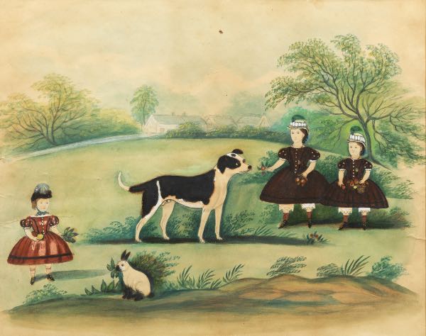 AMERICAN FOLK ART PAINTING, EARLY