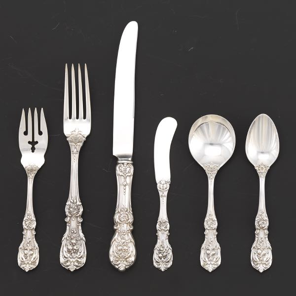 REED & BARTON STERLING SILVER DINNER