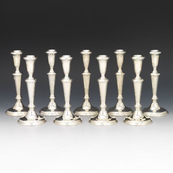  STERLING SILVER CANDLESTICKS BY