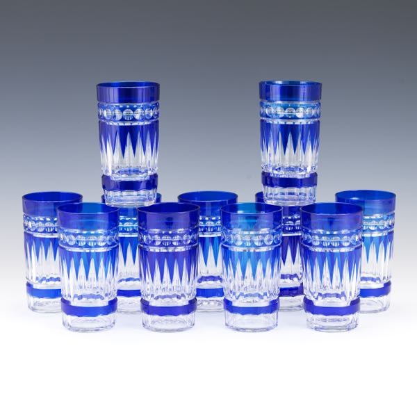 VAL ST LAMBERT WATER GLASSES SET 2af2bc