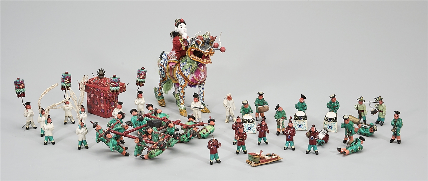 Group of antique Chinese funerary