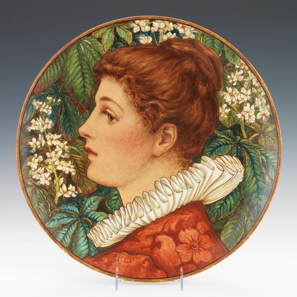 MINTON PORCELAIN WALL PLATE BY