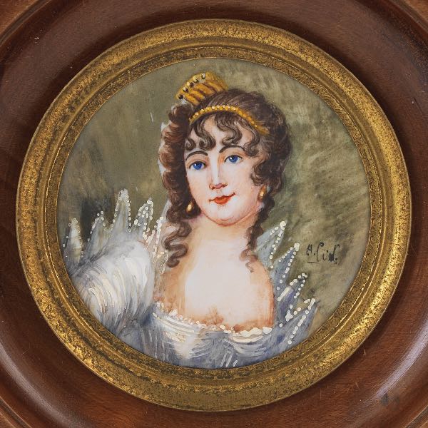 MINIATURE PORTRAIT OF JOSEPHINE