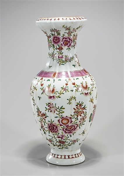 Chinese porcelain vase with overall
