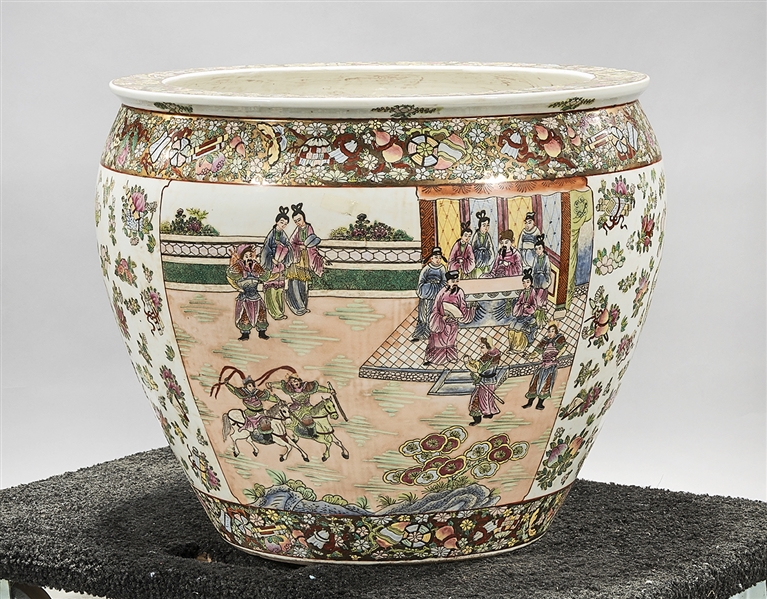 Chinese enameled, gilt and painted