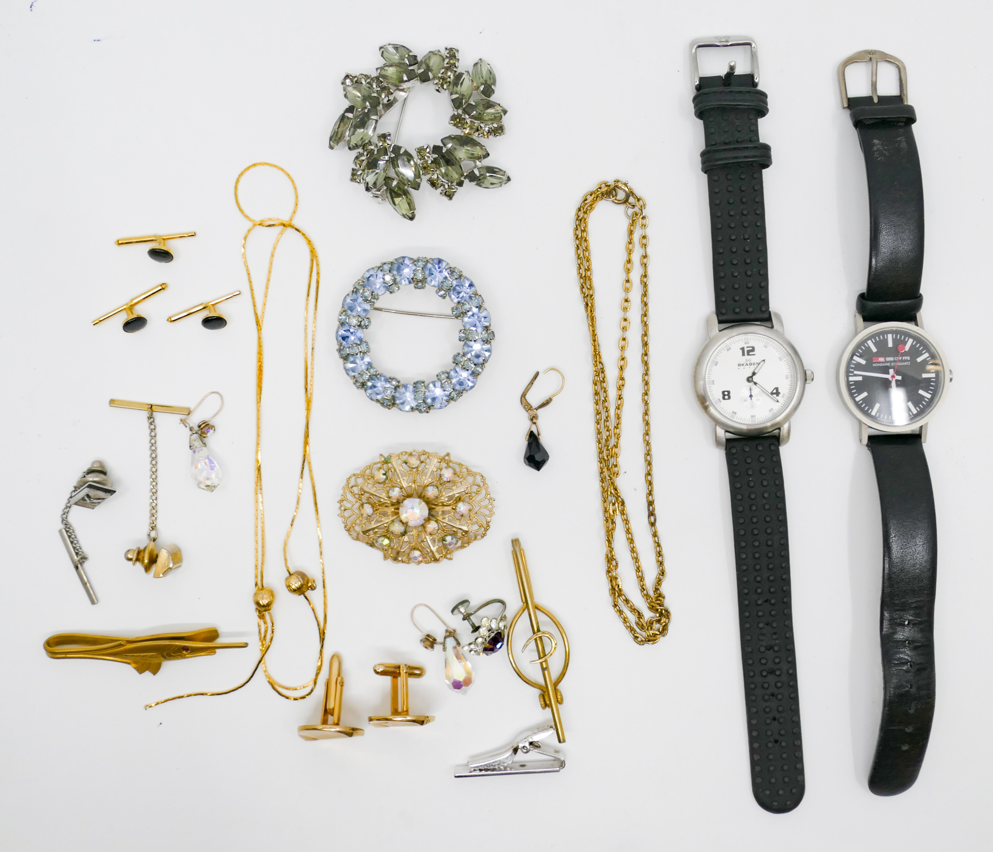 Box Costume Jewelry and Watches