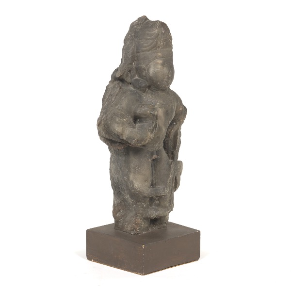 HINDU GOD MOUNTED ON STAND 21"