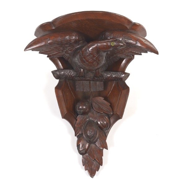 BLACK FOREST CARVED EAGLE WALL