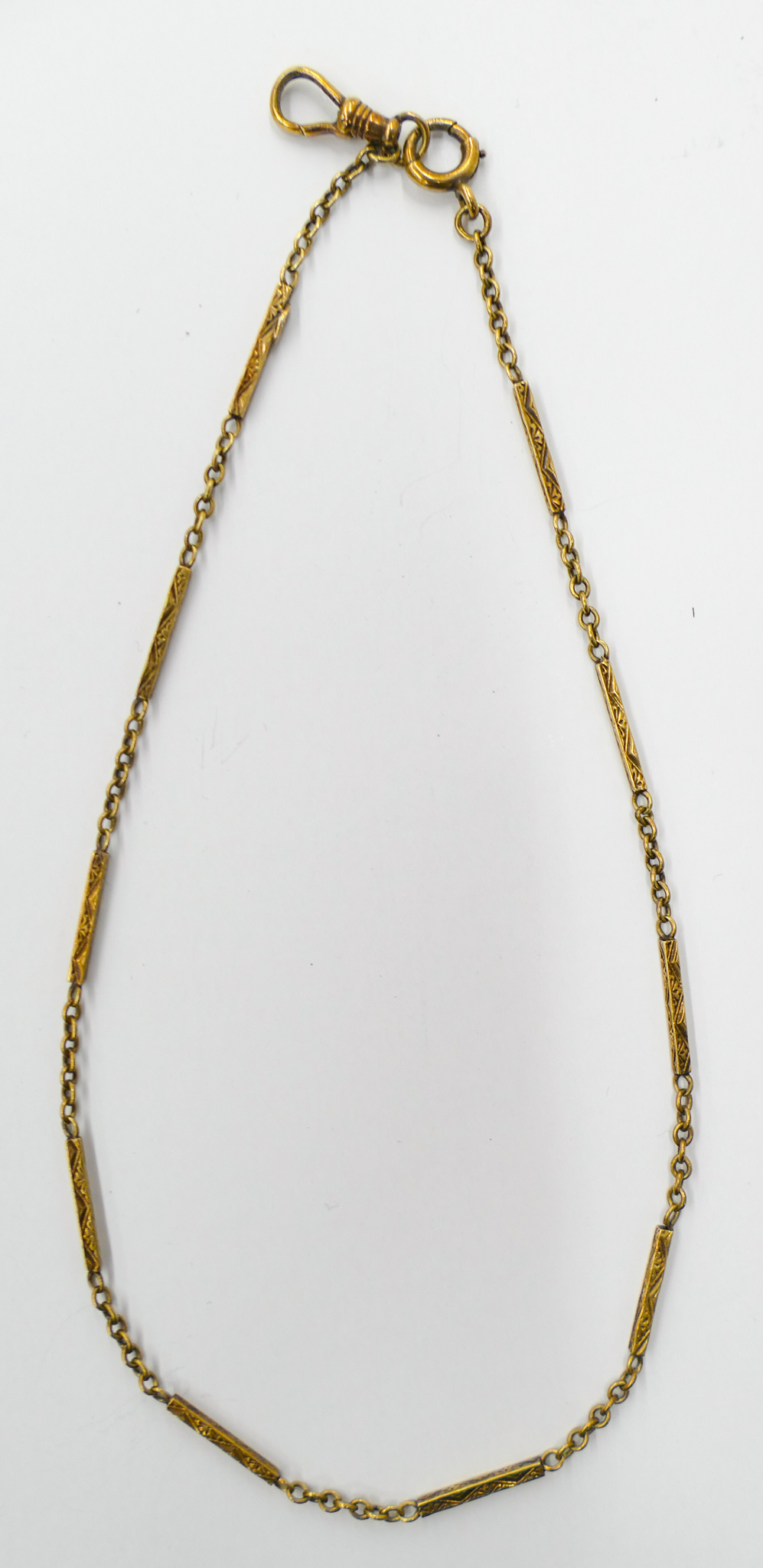 Art Deco 14k Pocket Watch Chain