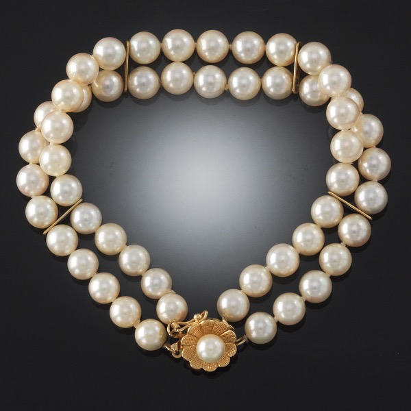 LADIES PEARL AND GOLD BRACELET 2af558