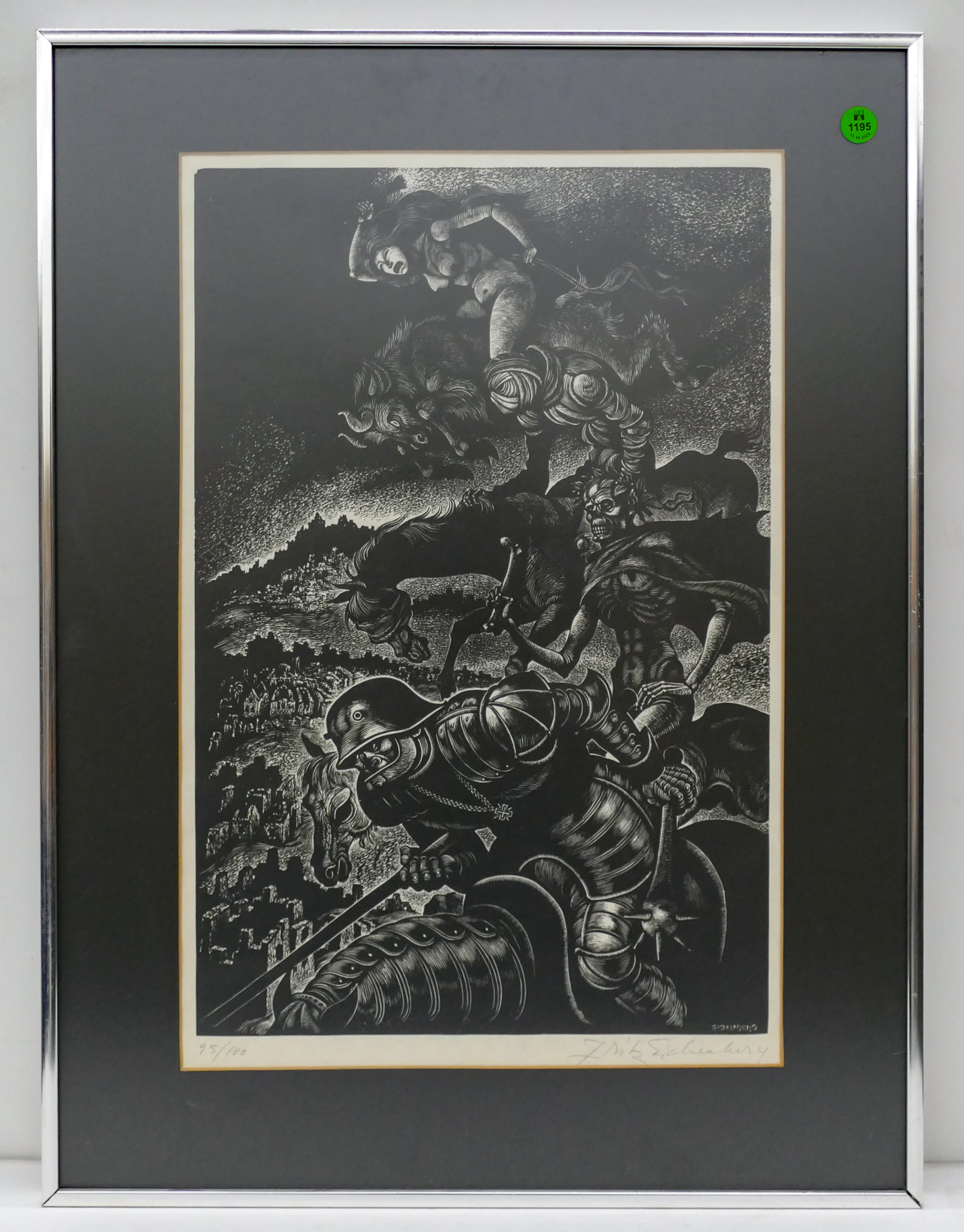 Fritz Eichenberg 1901 1990 NY  2af62f