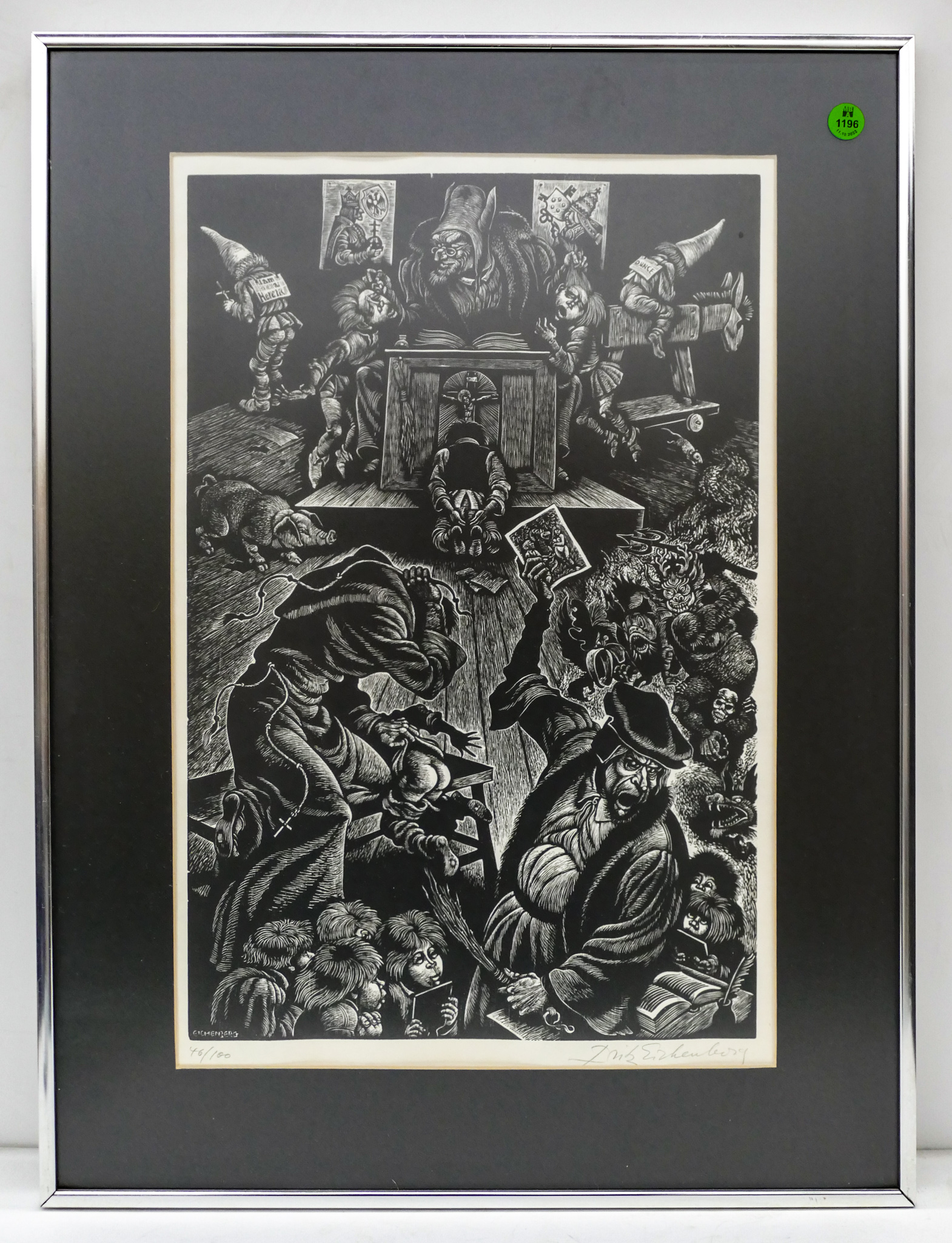 Fritz Eichenberg (1901-1990 NY)