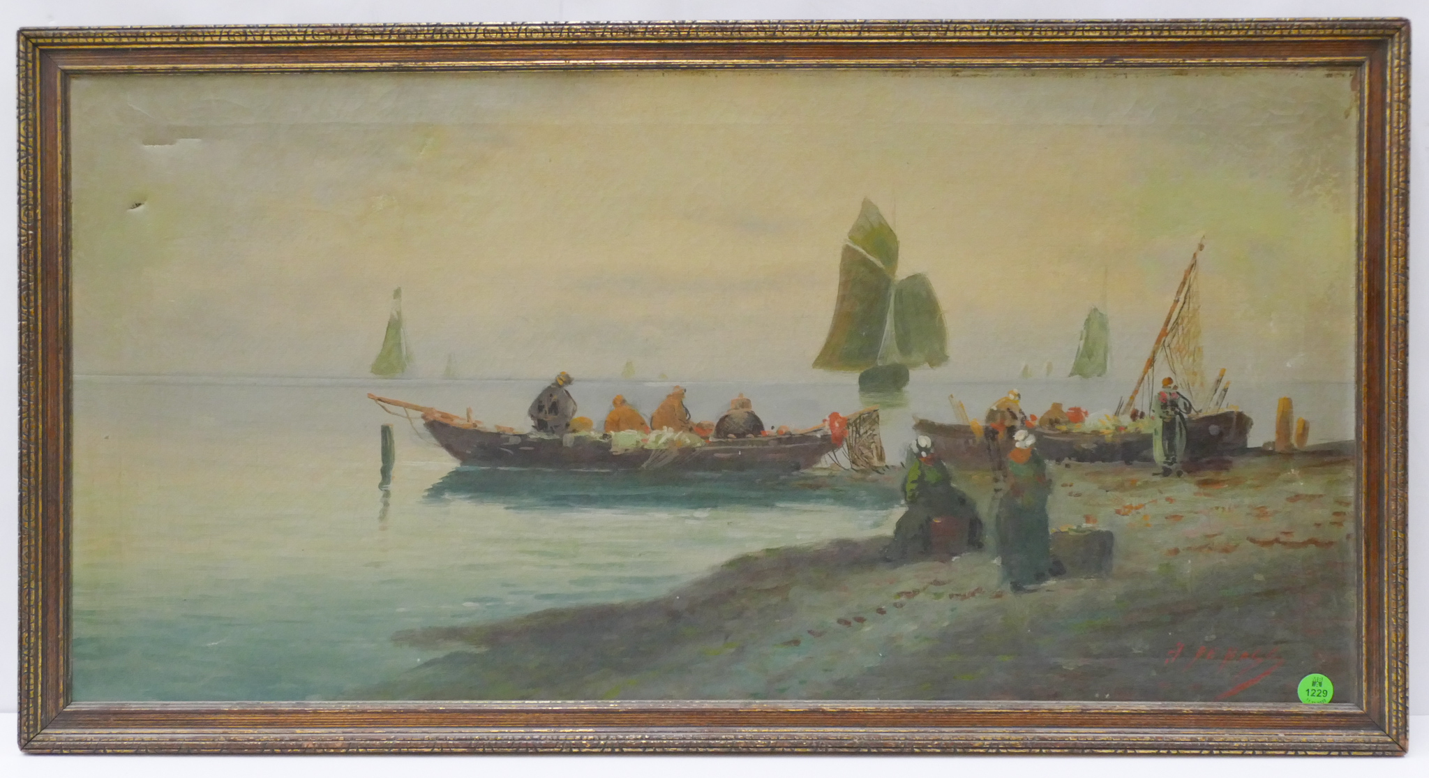 J. DeHass European Coastal Scene