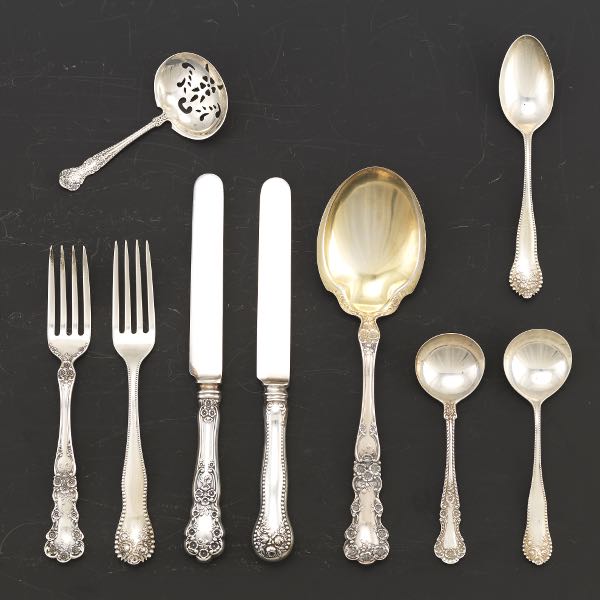 ASSORTED GORHAM STERLING FLATWARE 2af6c4