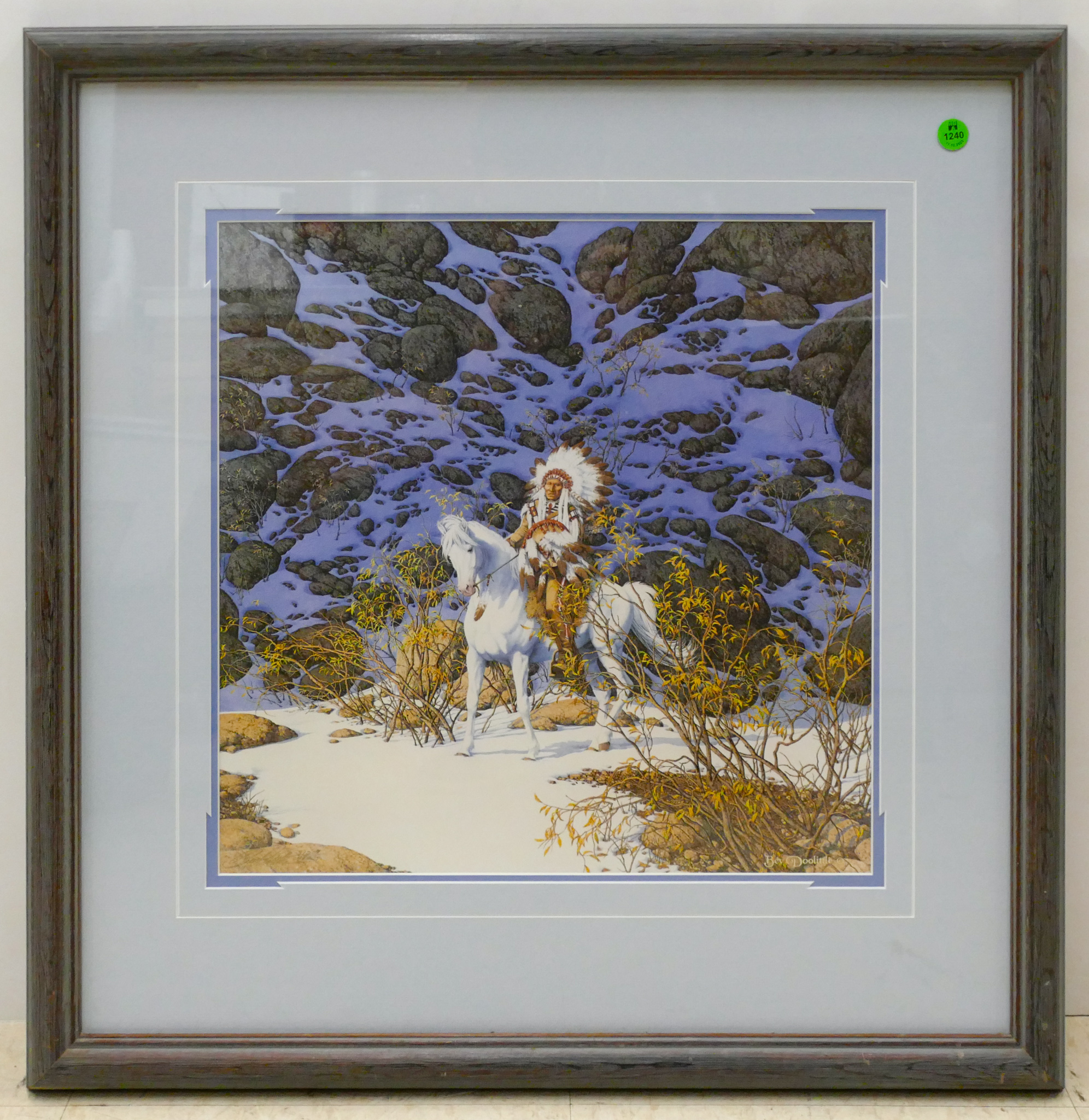 Bev Doolittle Eagle Heart Signed