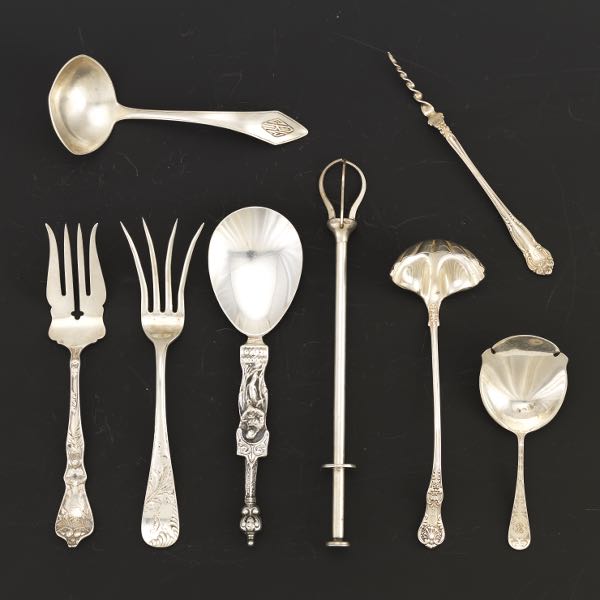 ASSORTED STERLING SERVING UTENSILS 2af70e