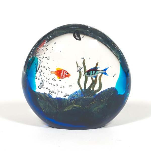 MURANO ART GLASS AQUATIC SCULPTURE 2af779