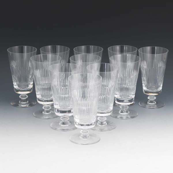 VAL ST. LAMBERT ICED TEA GLASSES