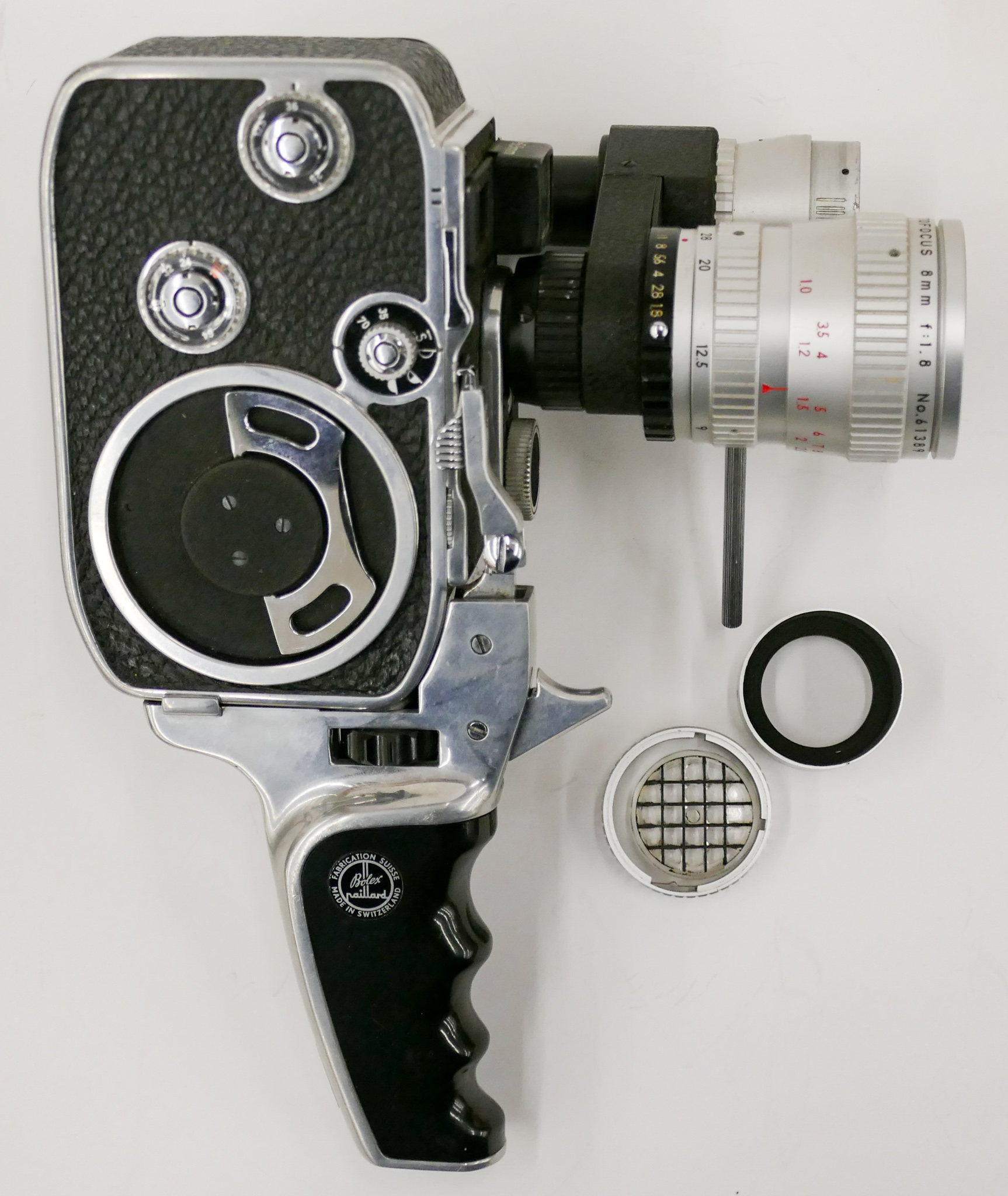 Vintage Bolex Swiss Movie Camera with