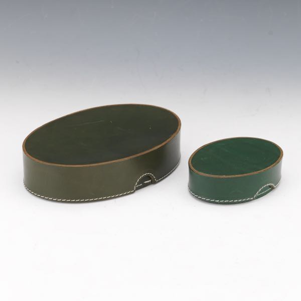 ARTE CUOIO LEATHER BOXES  Green