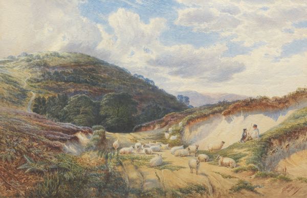 GEORGE COLE BRITISH 1810 1883  2af88c