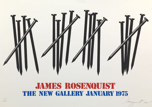 JAMES ROSENQUIST AMERICAN 1933 2af8eb
