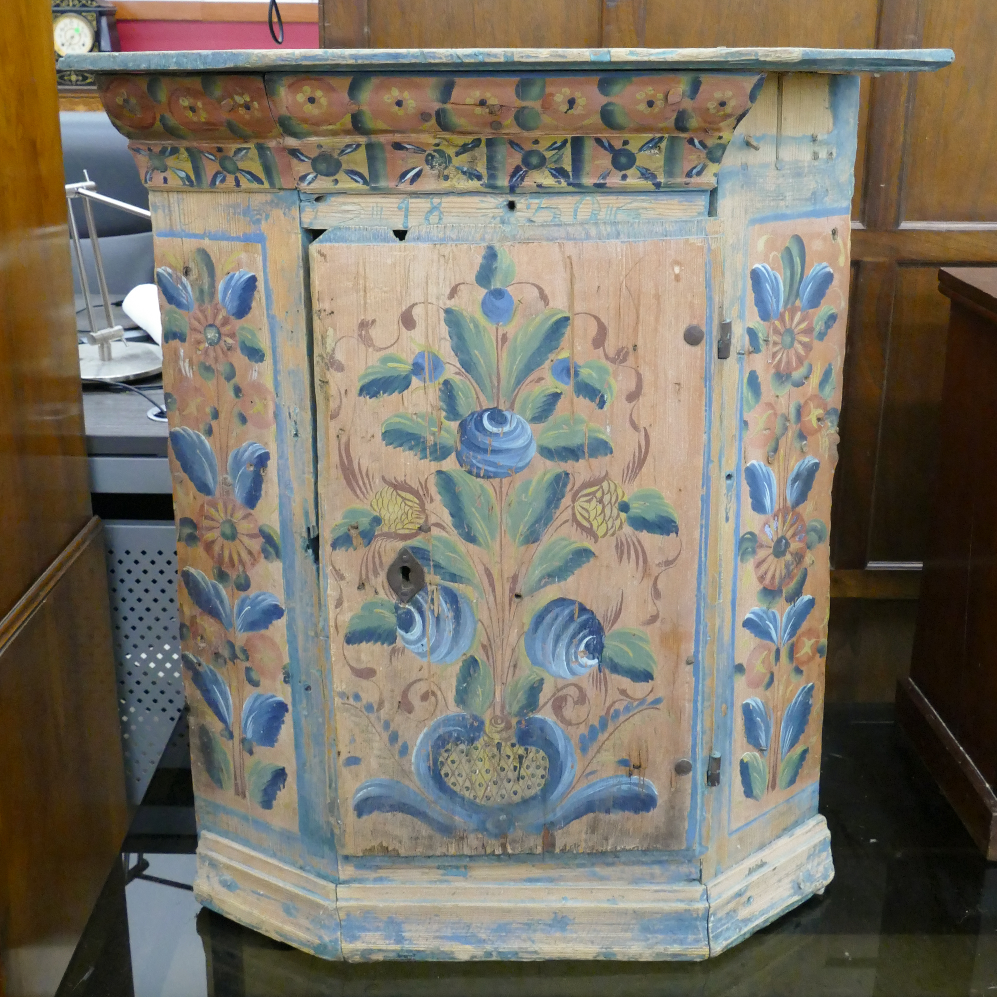 Dated 1830 Norwegian Rosemaling