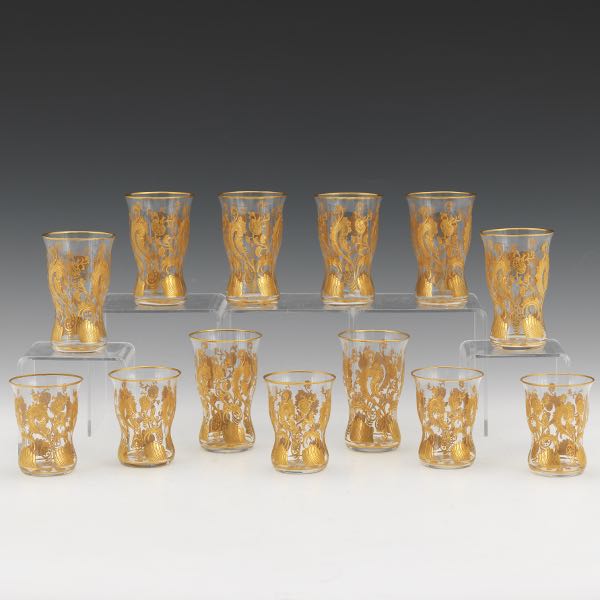 MOSER CRYSTAL SPIRITS GLASSES  2afa35