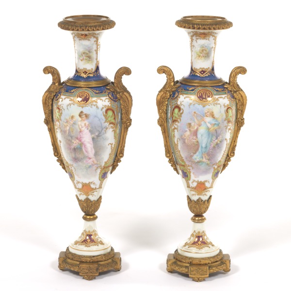 MATED FRENCH PAIR OF VICTORIAN 2afa7e