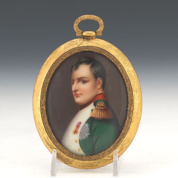 NAPOLEON BONAPARTE PORCELAIN PORTRAIT 2afa85