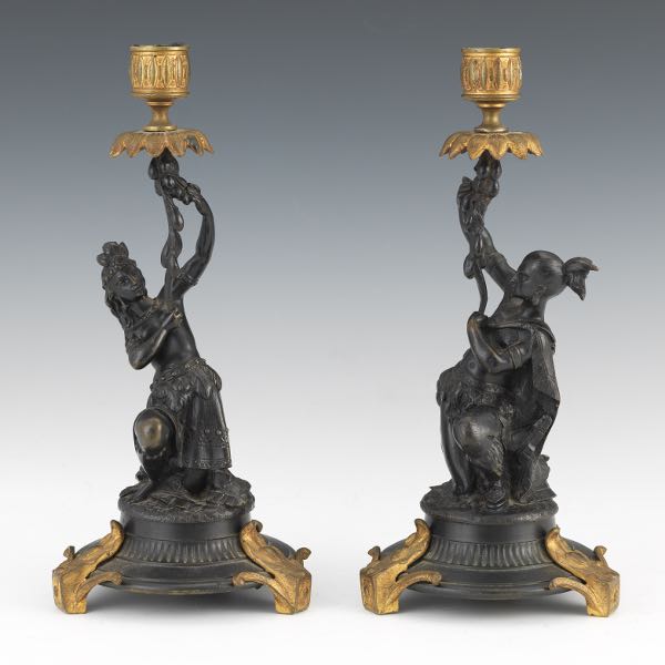 PAIR OF FIGURAL LOUIS XV STYLE 2afade
