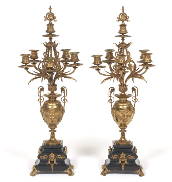 PAIR OF AESTHETIC MOVEMENT GILT 2afaeb