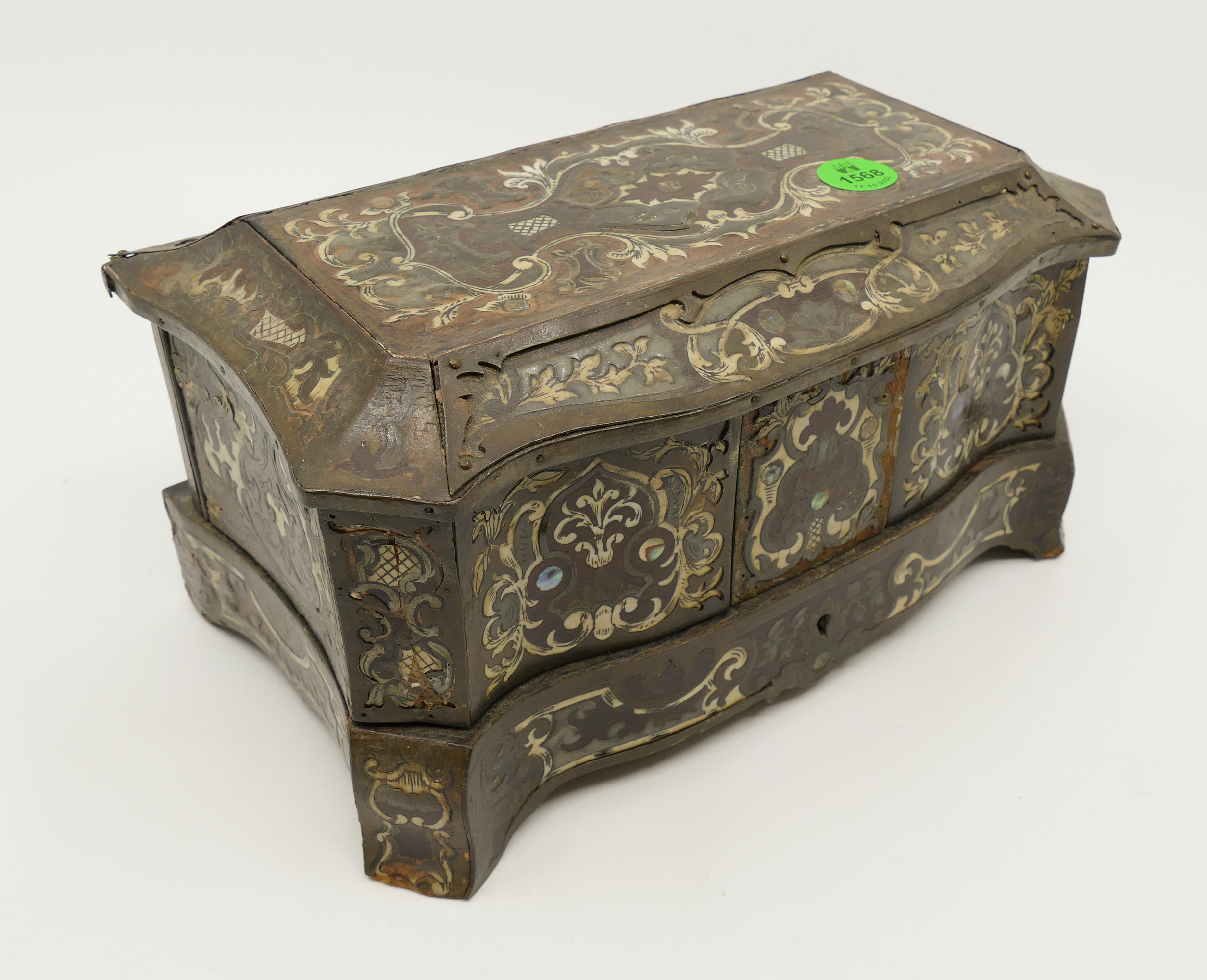 Antique French Boulle Marquetry