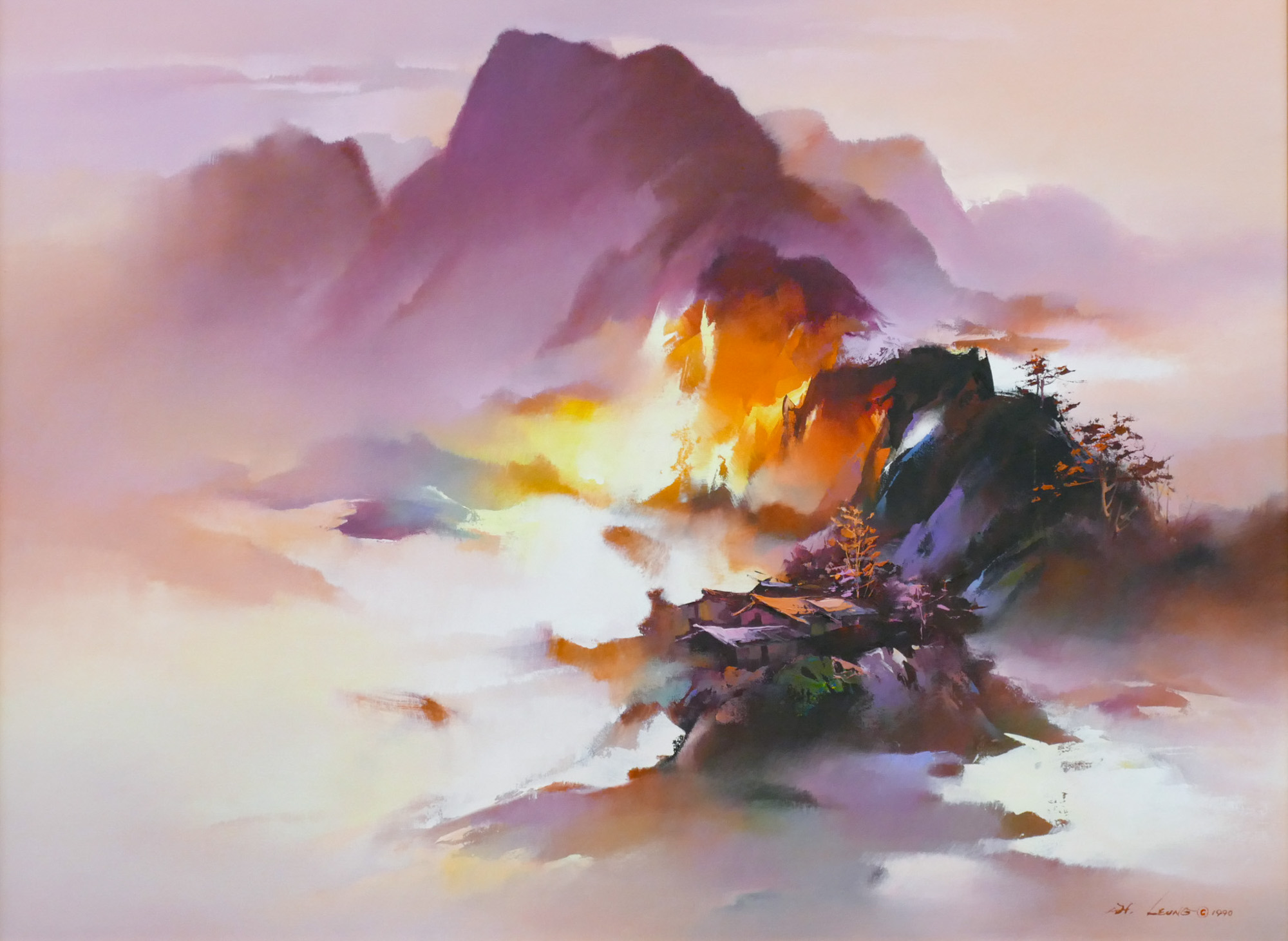 Hong Leung (b.1933 Chinese) ''Pastel
