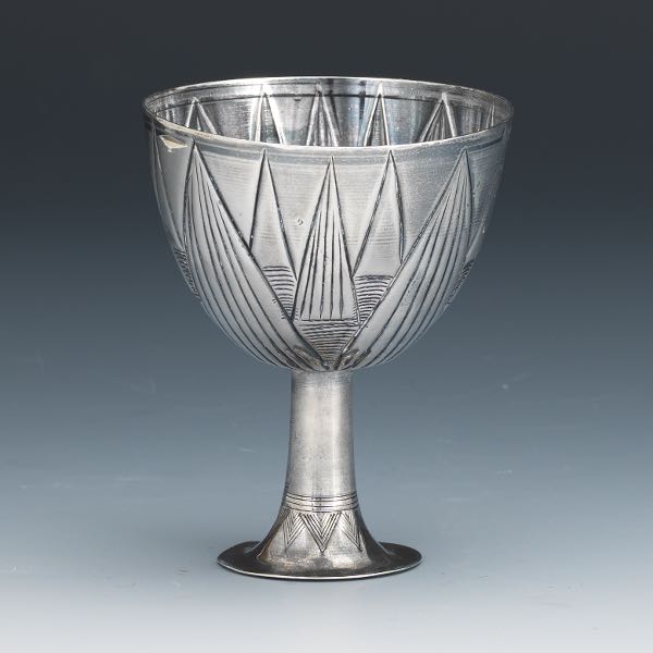 STERLING SILVER LOTUS CUP 3  2afcf1