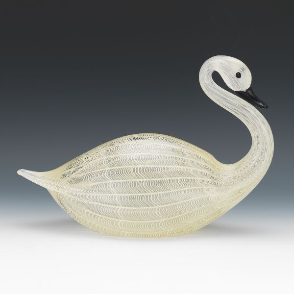 VENETIAN ZANETTI ART GLASS SWAN